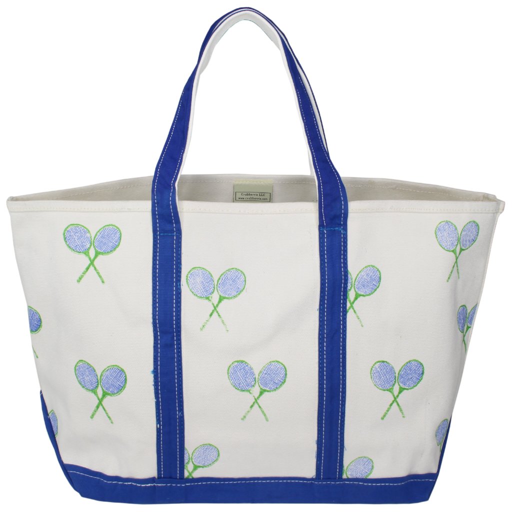 Canvas Tennis Tote